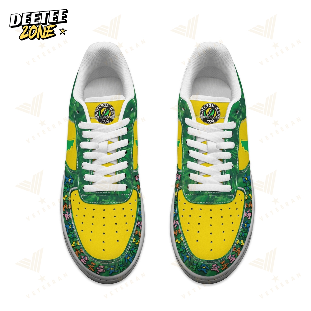 Greateful Dead Oregon Duck Grateful Ducks Nike Air Force One Shoes Greateful Dead Oregon Duck Grateful Ducks Nike Air Force One Shoes