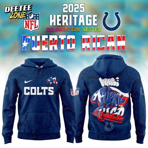I Colts Puerto Rico Heritage New Combo Hoodie