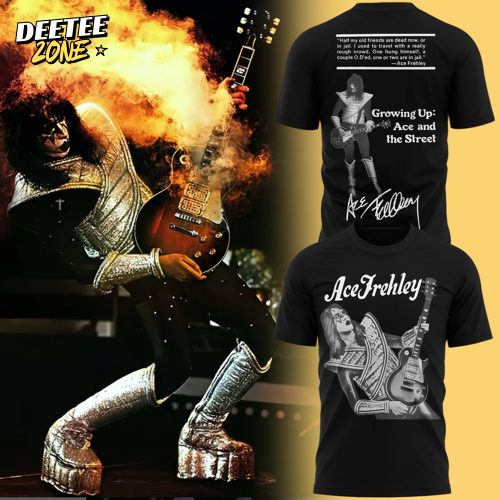 KISS Band Ã¢ÂÂSpace Ace Legacy” Black T-Shirt