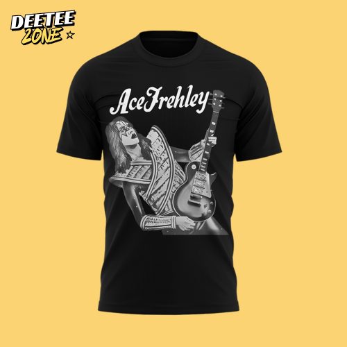 KISS Band Ã¢ÂÂSpace Ace Legacy” Black T-Shirt