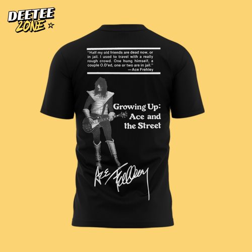 KISS Band Ã¢ÂÂSpace Ace Legacy” Black T-Shirt