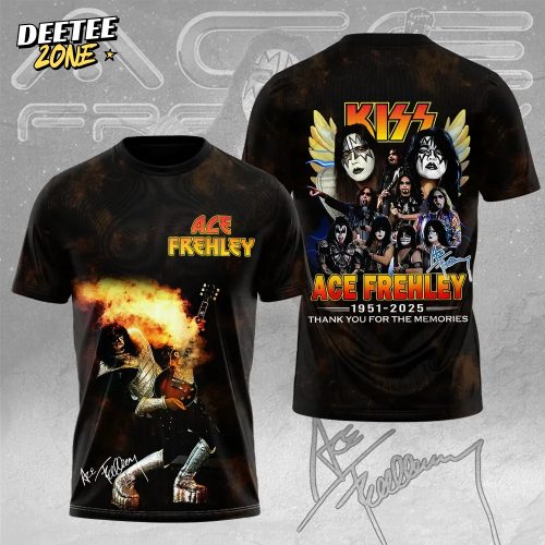 KISS x Ace Frehley 3D Tshirt