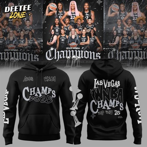 Las Vegas Aces W 2025 WNBA Champions Hoodie