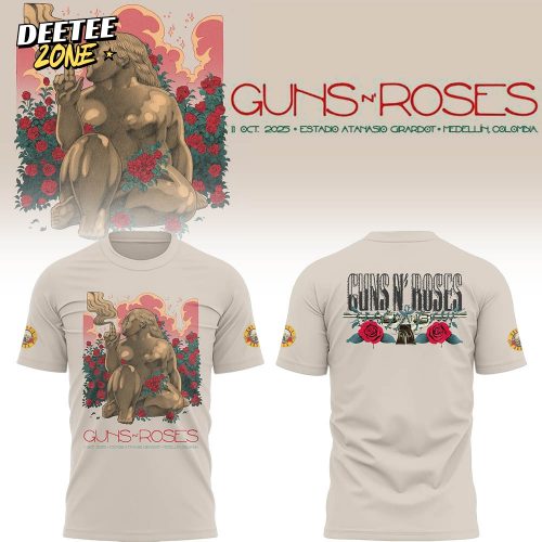 Limited Edition GnR Tour 2025 Medellin Tshirt