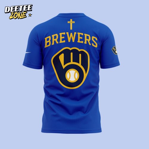Limited Edition Milwaukee Brewers Jesus Won T-Shirt 2025