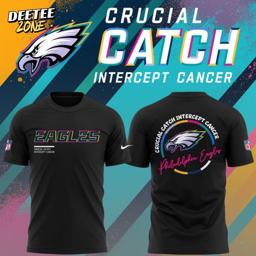 Limited Edition Philadelphia Eagles Crucial Catch Tshirt