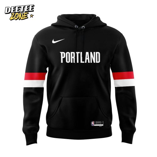 Limited Edition Portland Trail Blazers New Look, Same Mission Black Hoodie