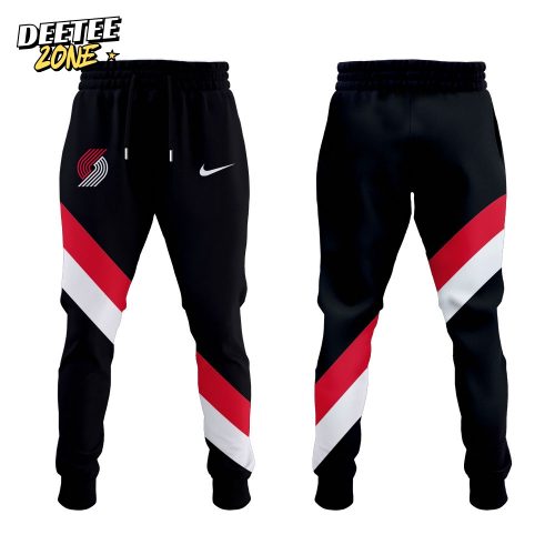 Limited Edition Portland Trail Blazers New Look, Same Mission Black Hoodie