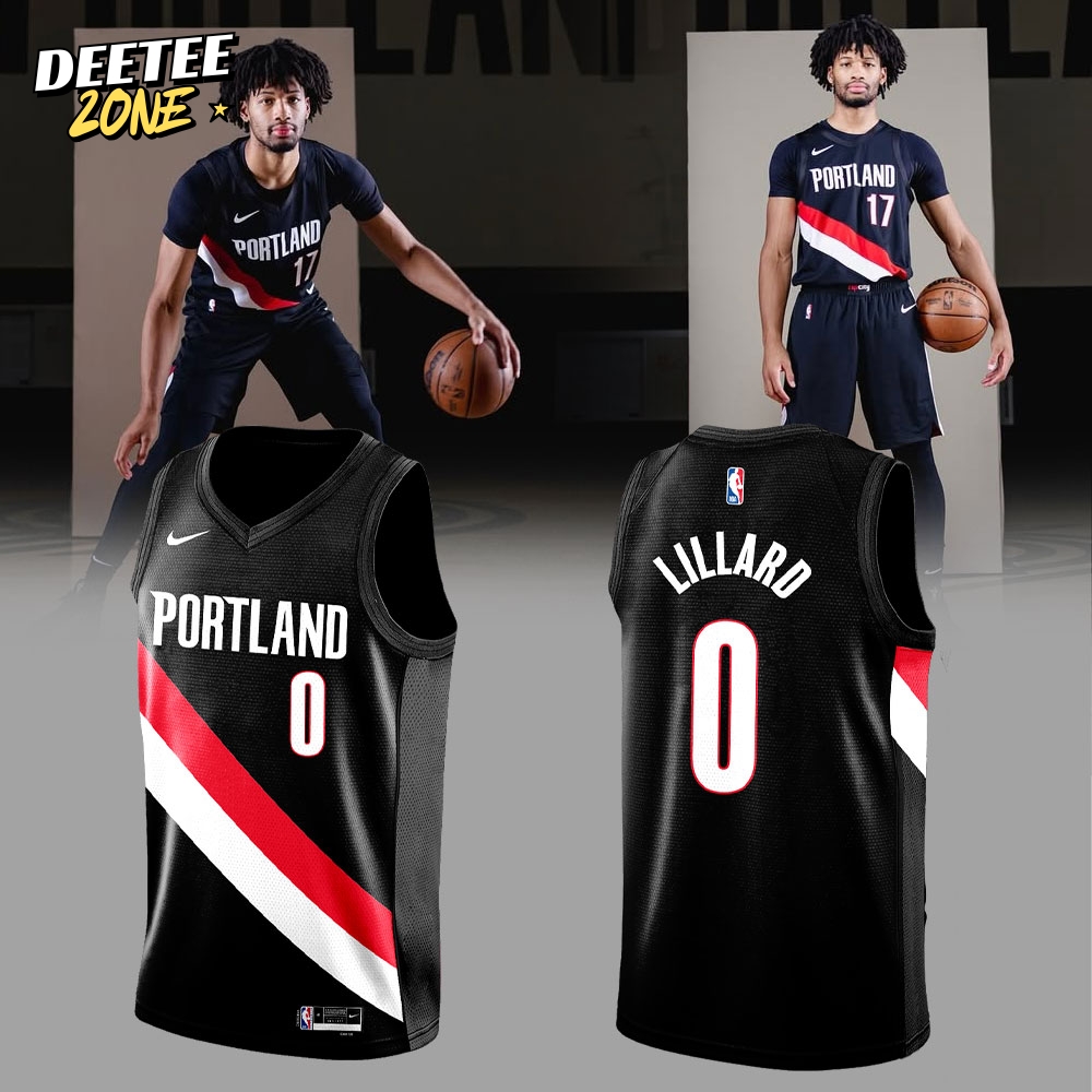 Limited Edition Portland Trail Blazers New Look, Same Mission Custom Name, Number For Fans Black Jersey