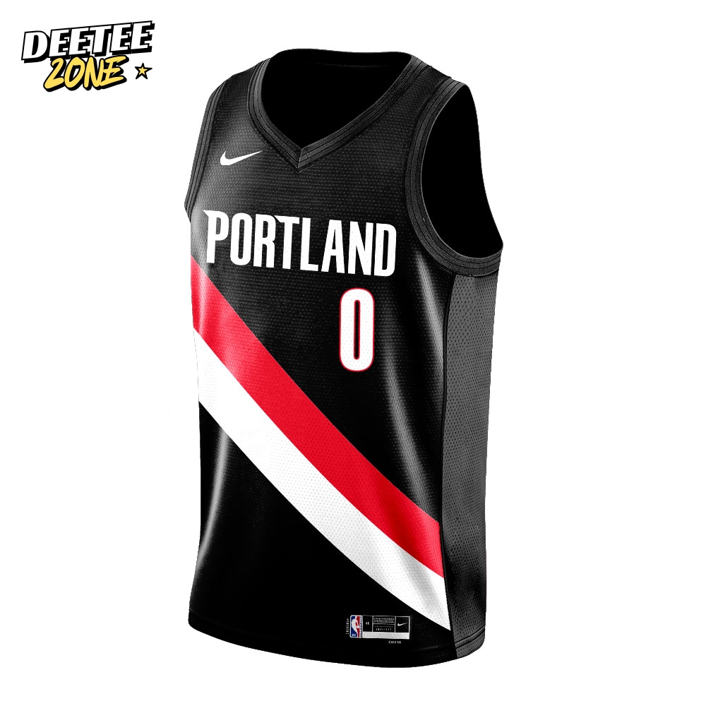 Limited Edition Portland Trail Blazers New Look, Same Mission Custom Name, Number For Fans Black Jersey