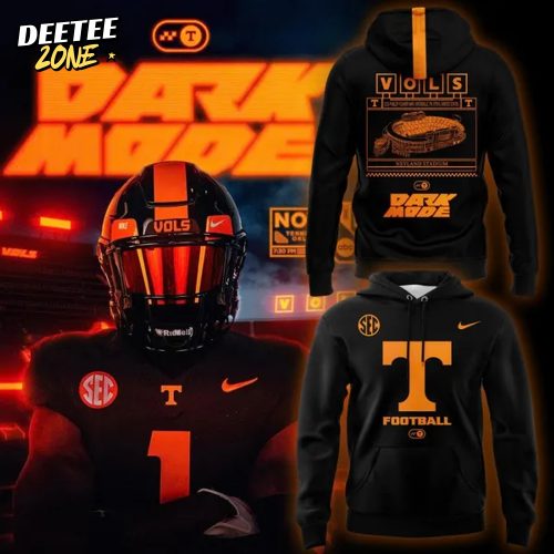 Limited Edition Tennessee Football hoodie dark mode for fans