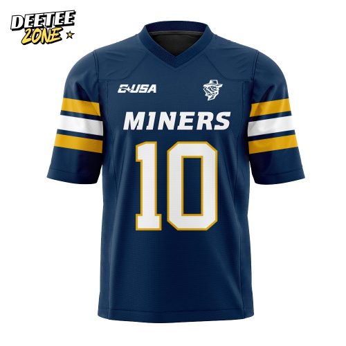 Limited Edition UTEP Sun City Uniform Football Jersey Custom Name, Number For Fans