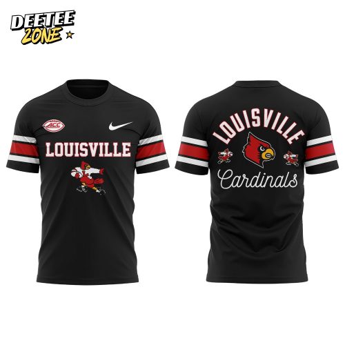 Louisville Football Version Of The Jersey Black Combo 2025 Shirt