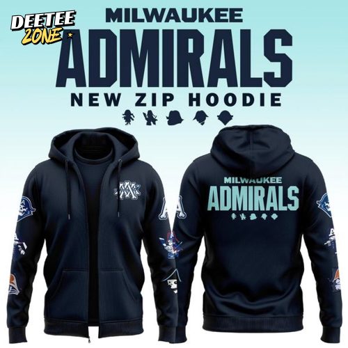 Milwaukee Admirals New Zip Hoodie