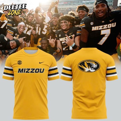 Missouri Tigers Football Game T-Shirt – Golden – Limited Edition