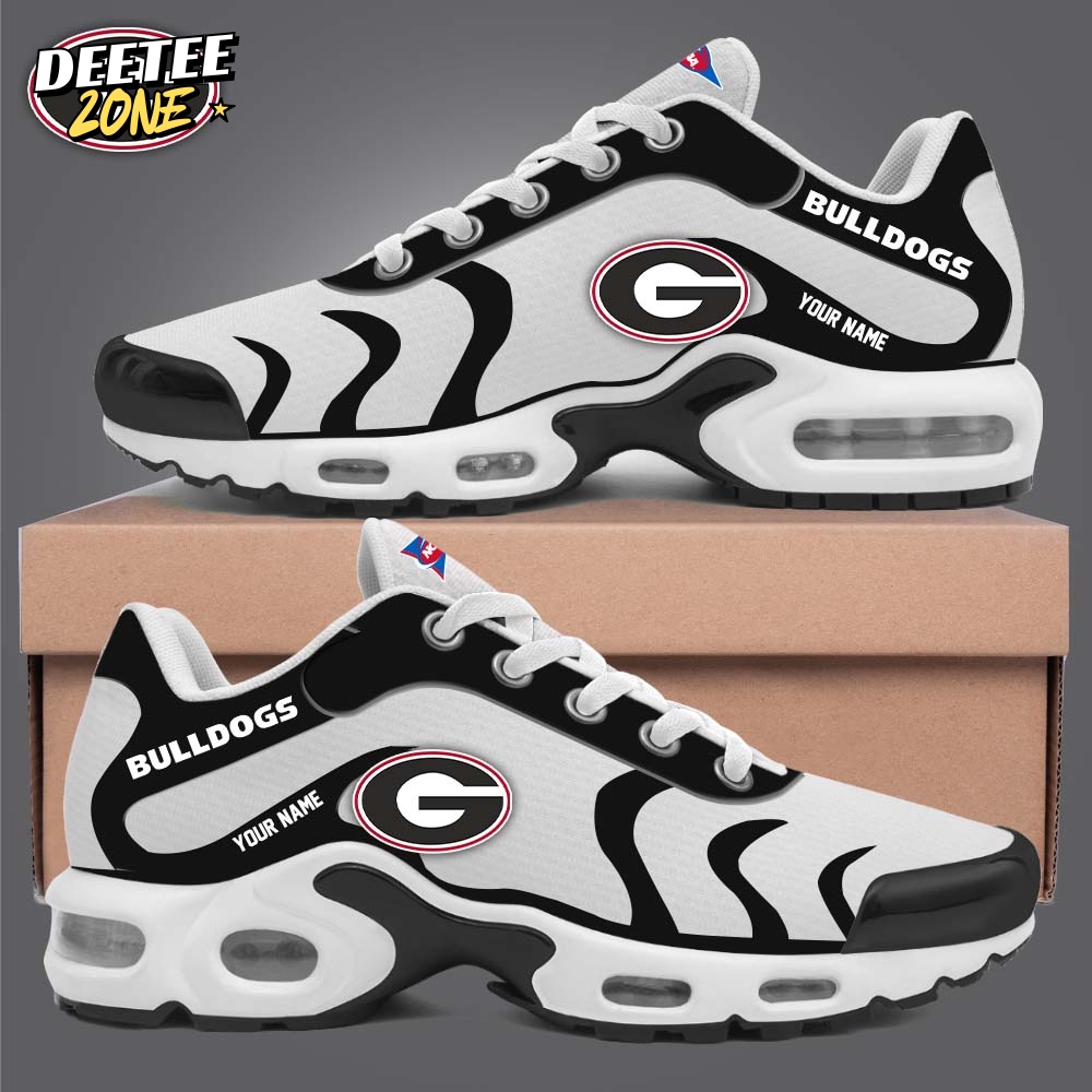 NCAA Georgia Bulldogs Shoes Personalized Air Max Plus Sneakers NCAA Georgia Bulldogs Shoes Personalized Air Max Plus Sneakers