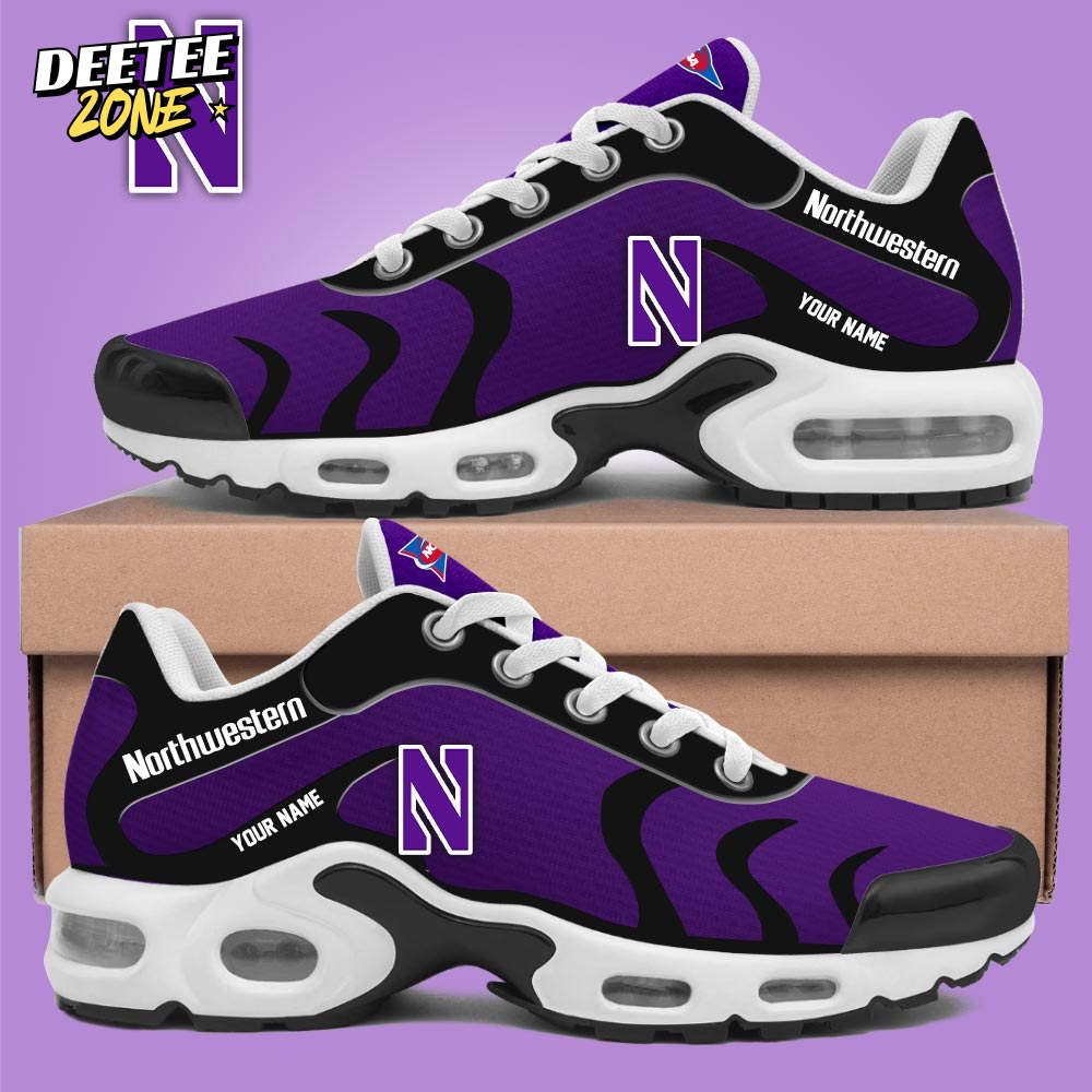 NCAA Northwestern Wildcats Shoes Personalized Air Max Plus Sneakers NCAA Northwestern Wildcats Shoes Personalized Air Max Plus Sneakers