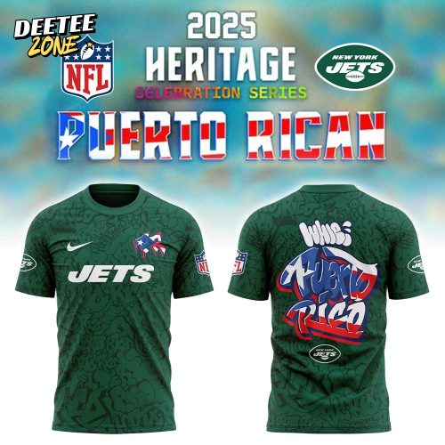 NY.Jets Puerto Rico Heritage New Combo Shirt
