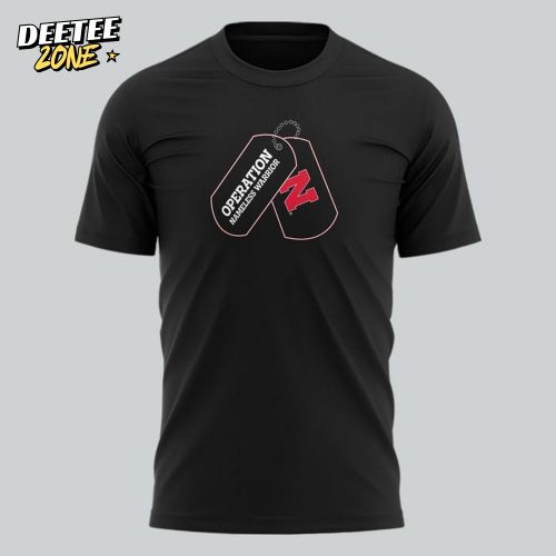 Nebraska Cornhuskers”OPERATION NAMELESS WARRIOR” T-Shirt