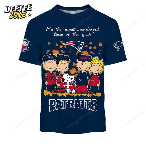 New England Patriots Welcome the season with Snoopy Design Tshirt