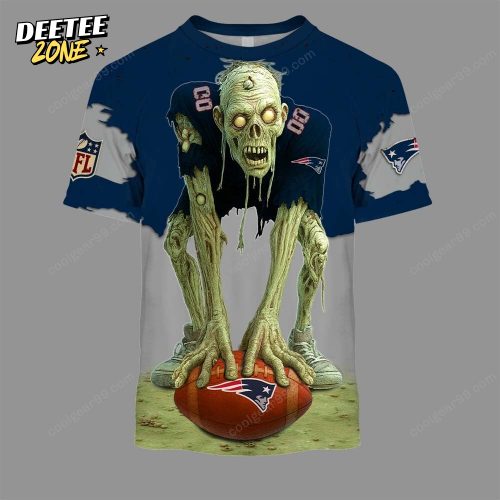 New England Patriots Zombie HLW Design Shirt
