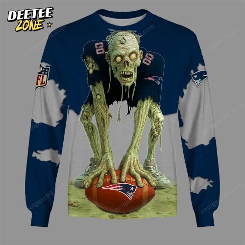 New England Patriots Zombie HLW Design Sweatshirt