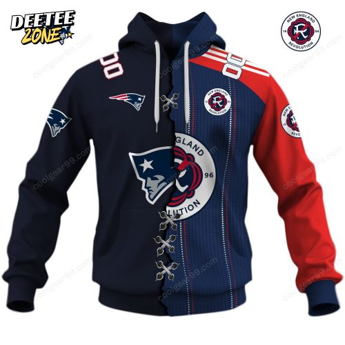New England Revolution X New England Patriots (MLS x NFL) Special Hoodie