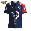 New England Patriots Zombie HLW Design Shirt
