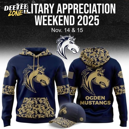 Ogden Mustangs ” Military Night ” Hoodie