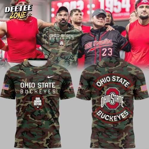 Ohio State Buckeyes football CAMO 2025 T-Shirt
