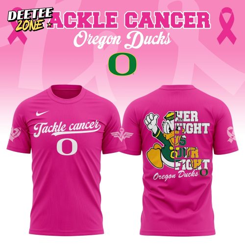 Oregon Ducks Tackle Cancer 2025 Limited Editions T-shirt