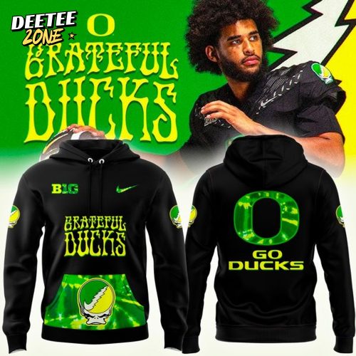 Oregon Ducks “Tie-Dye Out” Grateful Ducks Hoodie