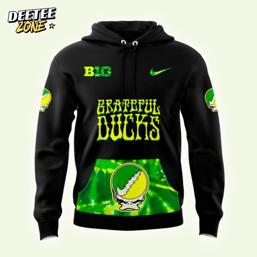 Oregon Ducks “Tie-Dye Out” Grateful Ducks Special Hoodie