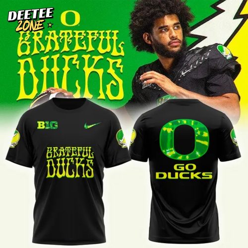 Oregon Ducks “Tie-Dye Out” Grateful Ducks T-Shirt