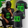 Special Edition Chicago Bears x The Grinch Christmas American Flag 2025-V-neck Short Sleeve Jersey