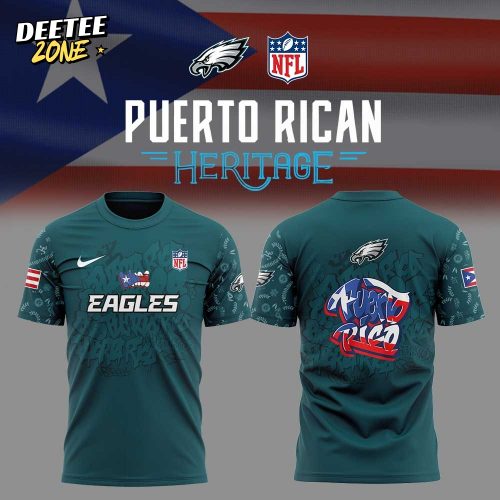 P.Eagles Puerto Rican Heritage Combo Shirt