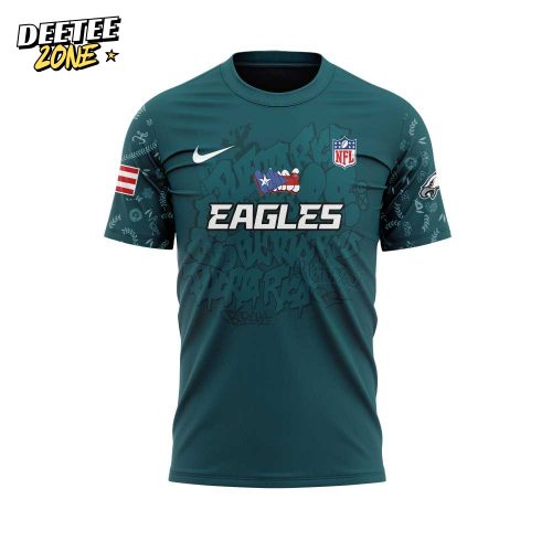P.Eagles Puerto Rican Heritage Combo Shirt