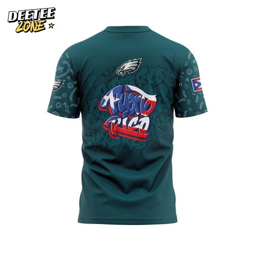 P.Eagles Puerto Rican Heritage Combo Shirt