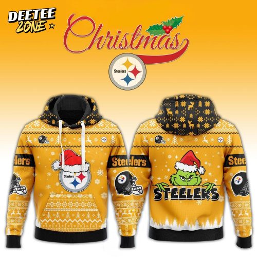 Pittsburgh Steelers x Christmas Hoodie Editon-3D Unisex Hoodie
