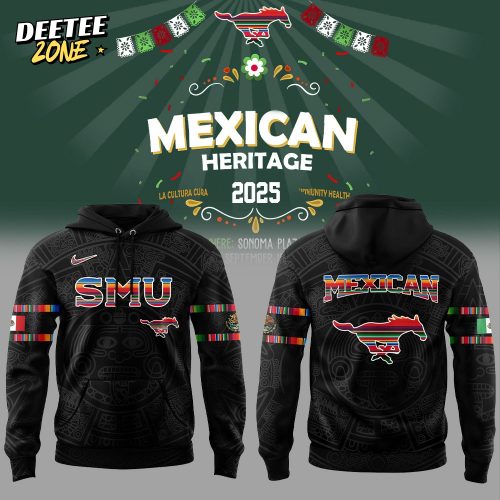 SMU Mustangs Mexican Heritage Night 2025 Hoodie
