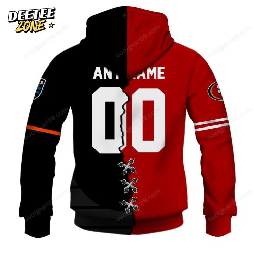 San Jose Earthquakes X San Francisco 49ers (MLS x NFL) Special Hoodie