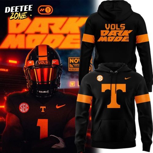 Special Edition Tennessee Football Wordmark Uniform BLack Hoodie