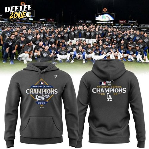 Special LA Dodgers 2025 National League Champions Hoodie