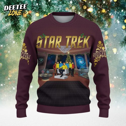 Star Trek Christmas Knitted Sweater