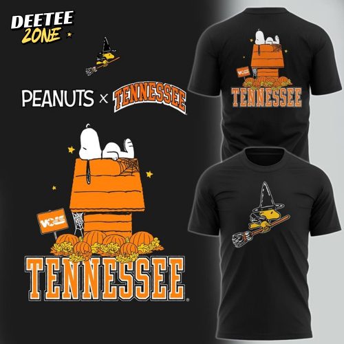 Tennessee Volunteers x Peanuts Halloween T-Shirt