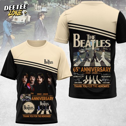 The Beatles 65th Anniversary Thank you for the memories Shirt