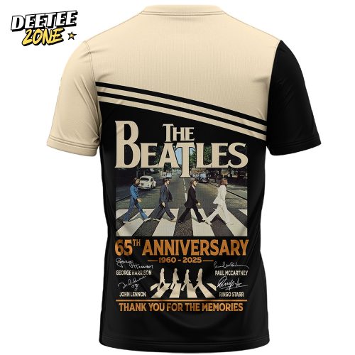 The Beatles 65th Anniversary Thank you for the memories Shirt
