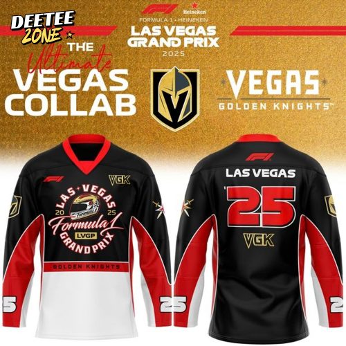 Vegas Golden Knights 2025 F1 Las Vegas GP Limited Jersey