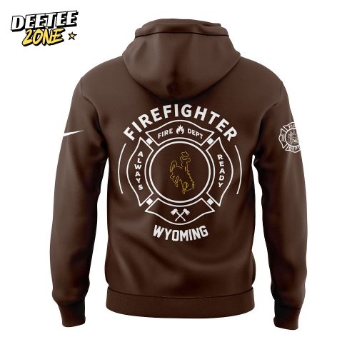 Wyoming Cowboy Firefighter Application Day Hoodie