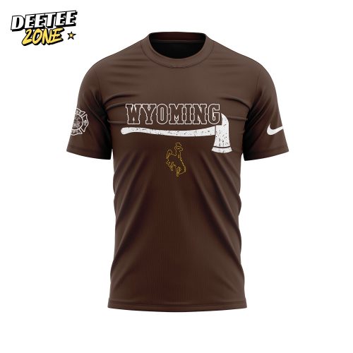 Wyoming Cowboy Firefighter Application Day Shirt